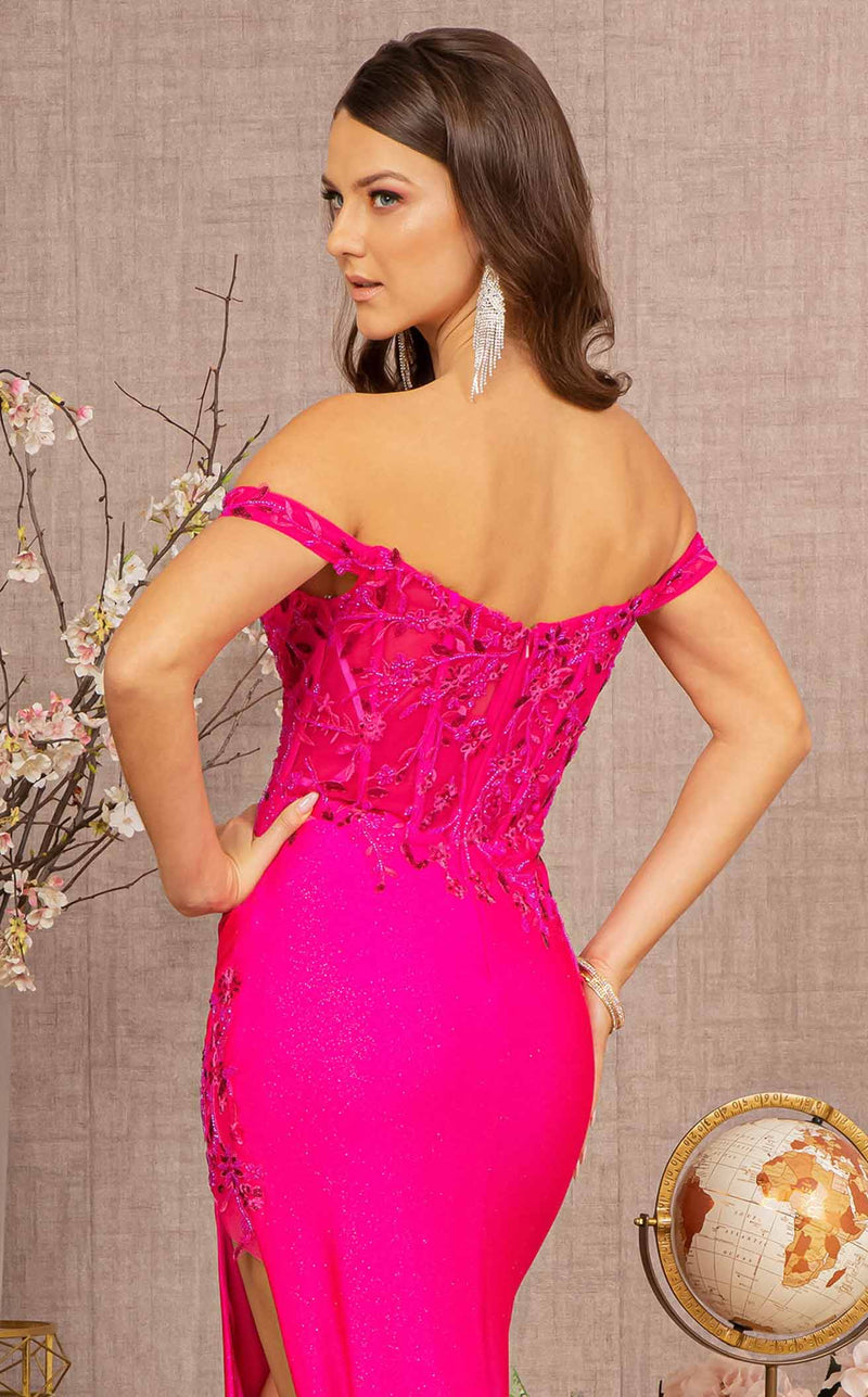 Elizabeth K GL3162 Dress Fuchsia
