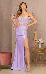 2 of 22 Elizabeth K GL3162 Dress Lilac