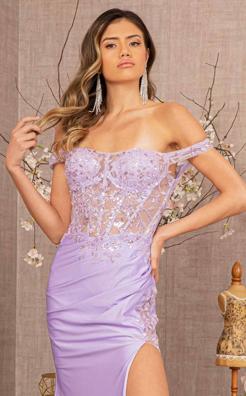 Elizabeth K GL3162 Dress Lilac