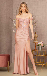 4 of 22 Elizabeth K GL3162 Dress Rose-Gold