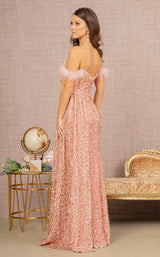 Elizabeth K GL3163 Dress Rose-Gold