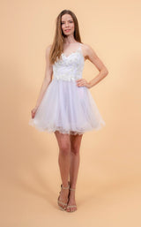 3 of 8 Elizabeth K GS1607 Dress White