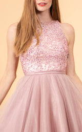 5 of 8 Elizabeth K GS1610 Dress Mauve