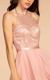 8 of 12 Elizabeth K GS1621 Dress Dark-Rose