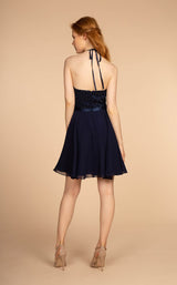 6 of 12 Elizabeth K GS1621 Dress Navy