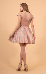 3 of 6 Elizabeth K GS1626 Dress Rose-Gold