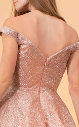 6 of 6 Elizabeth K GS1626 Dress Rose-Gold