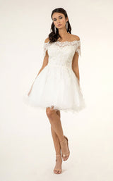 Elizabeth K GS1953 Dress White