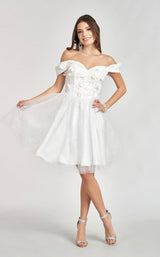 Elizabeth K GS1978 Dress White