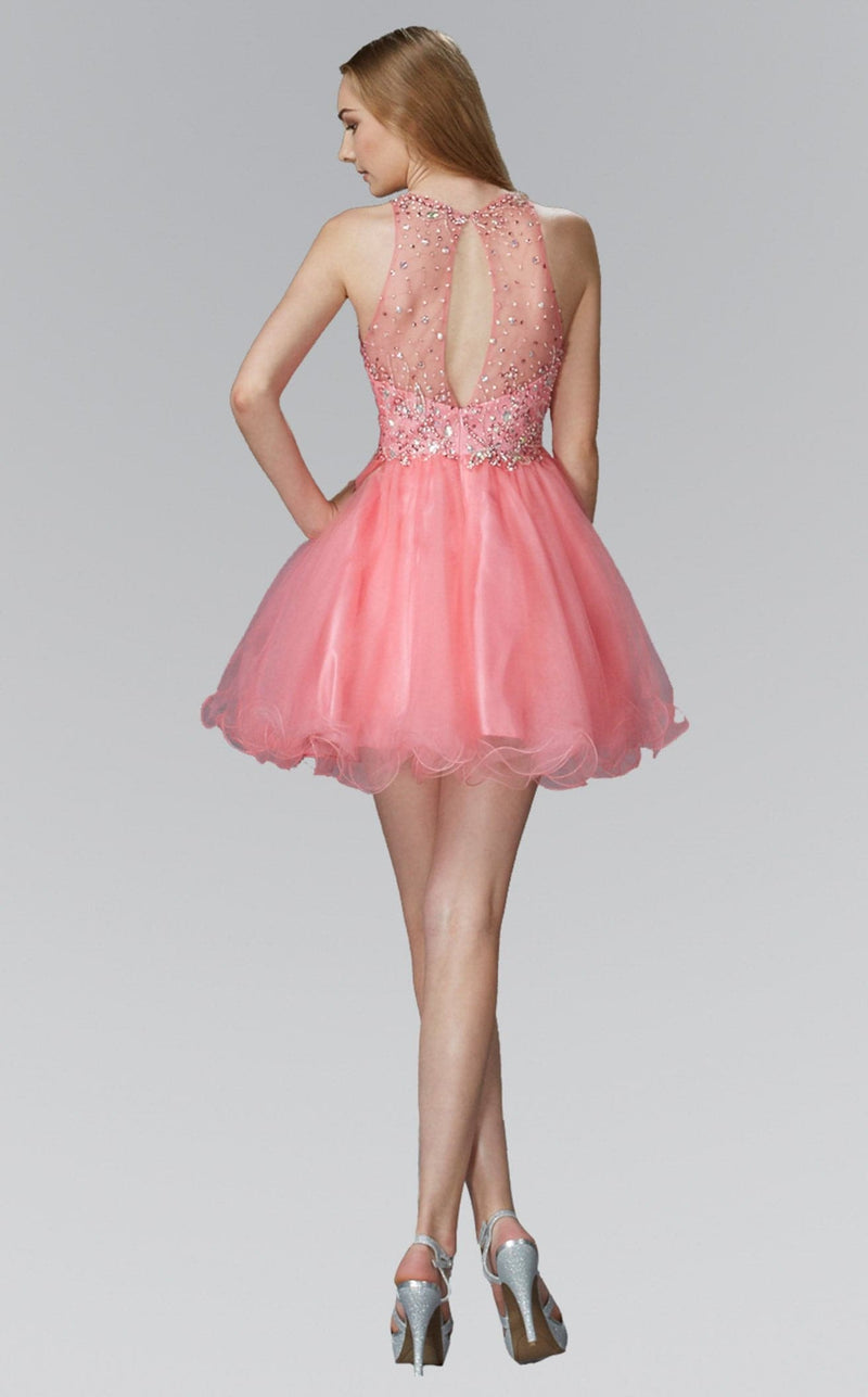 Elizabeth K GS2074 Dress Coral