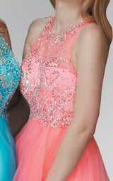 Elizabeth K GS2074 Dress Coral