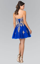 Elizabeth K GS2371 Dress Royal-Blue