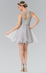 13 of 26 Elizabeth K GS2375 Dress Silver