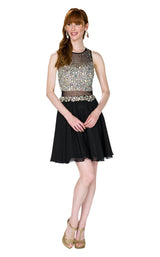 1 of 2 Elizabeth K GS2401 Dress Black