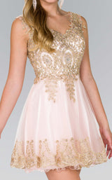 11 of 18 Elizabeth K GS2403 Dress Blush