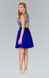 2 of 4 Elizabeth K GS2412 Dress Royal-Blue
