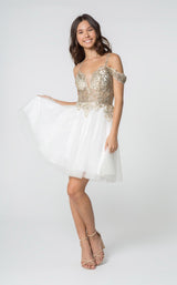 Elizabeth K GS2808 Dress White