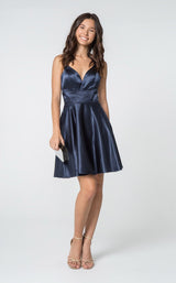 3 of 12 Elizabeth K GS2858 Dress Navy