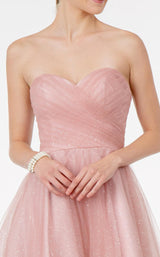 7 of 10 Elizabeth K GS2868 Dress Rose-Gold