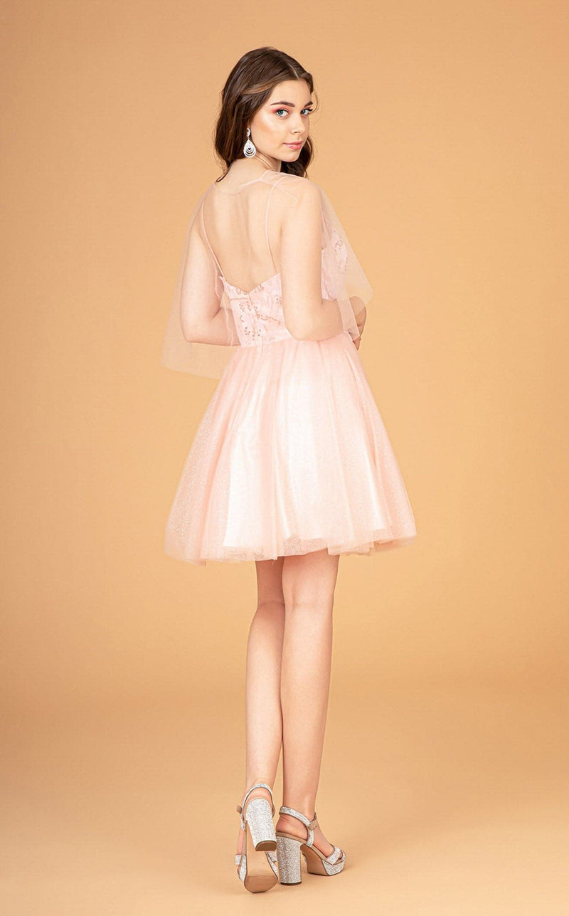 Elizabeth K GS3089 Dress Blush