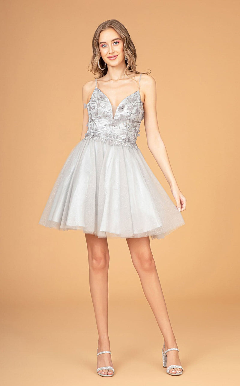 Elizabeth K GS3089 Dress Silver