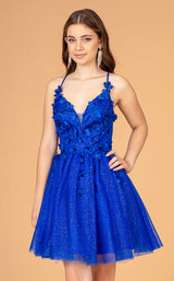 Elizabeth K GS3090 Dress Royal-Blue