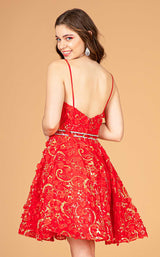 Elizabeth K GS3091 Dress Red