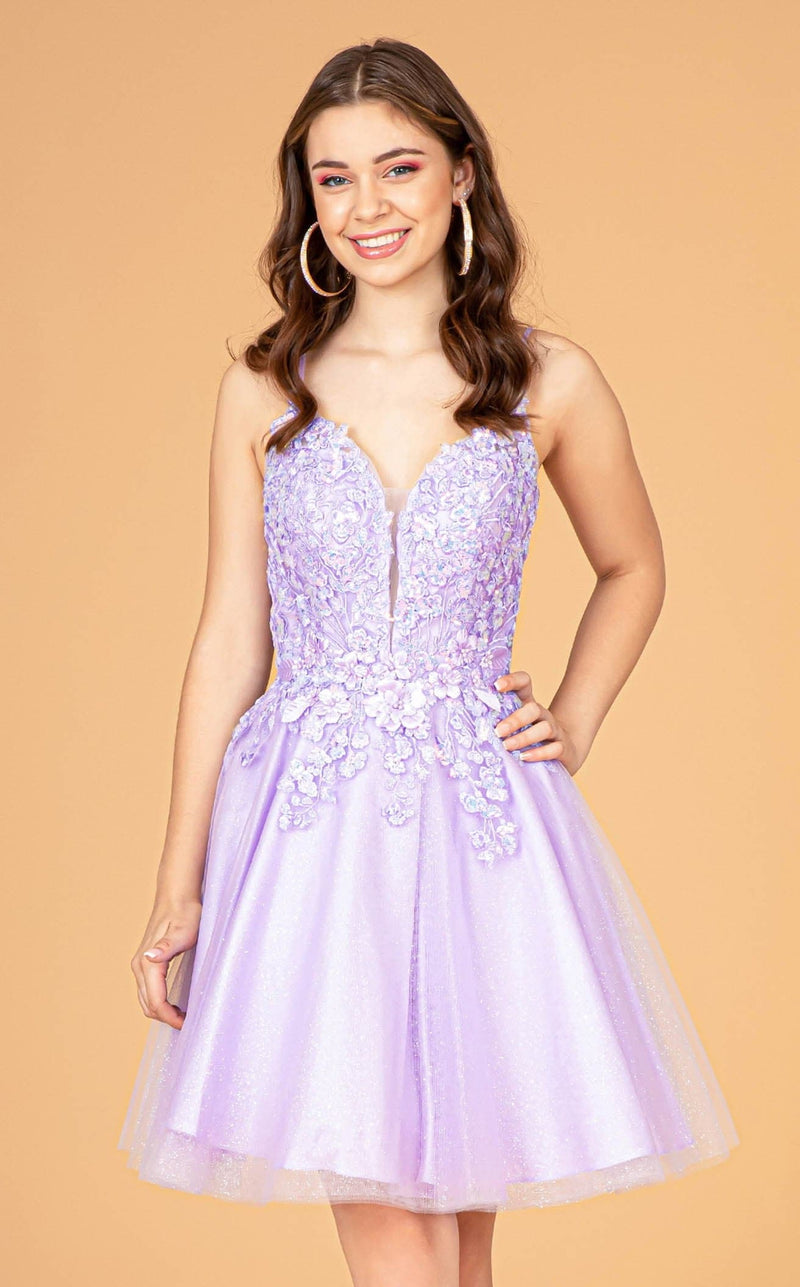 Elizabeth K GS3094 Dress Lilac