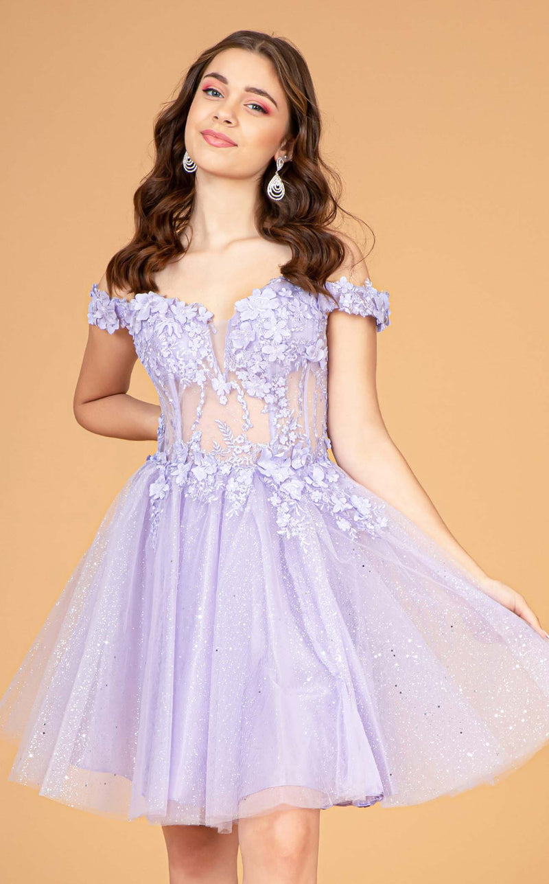 Elizabeth K GS3096 Dress Lilac