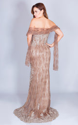 4 of 8 Faust HEF504 Dress Taupe