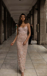 2 of 4 Chic and Holland HF1510 Dress Light-Pink