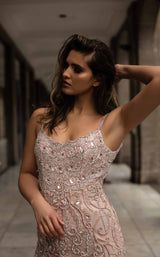 4 of 4 Chic and Holland HF1510 Dress Light-Pink