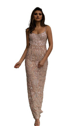 1 of 4 Chic and Holland HF1510 Dress Light-Pink