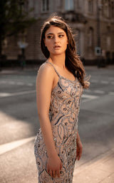 4 of 5 Chic and Holland HF1514 Dress Champagne