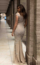 3 of 4 Chic and Holland HF1520 Dress Nude
