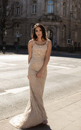 2 of 3 Chic and Holland HF1574 Dress Nude