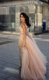 3 of 4 Chic and Holland HF1576S Dress Champagne