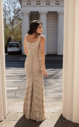 3 of 4 Chic and Holland HF1582 Dress Nude