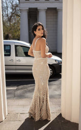 3 of 4 Chic and Holland HF1595 Dress Nude