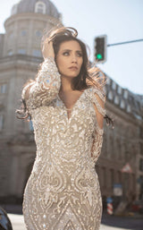 4 of 4 Chic and Holland HF1597 Dress Grey