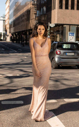 2 of 5 Chic and Holland HF1606 Dress Light-Pink