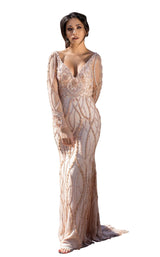 1 of 3 Chic and Holland HF1610 Dress Light-Pink