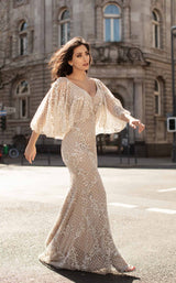 3 of 7 Chic and Holland HF1611 Dress Nude