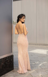 3 of 4 Chic and Holland HF1614 Dress Light-Pink
