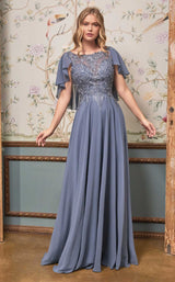 2 of 5 Cinderella Divine HT101 Dress Smoky-Blue