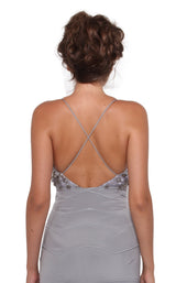 4 of 4 Revive by Tony Ward Iman Dress Silver