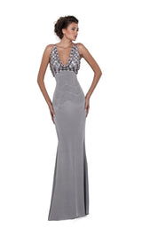 1 of 4 Revive by Tony Ward Iman Dress Silver