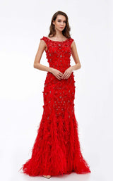 3 of 10 Ivory IV92154 Red