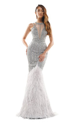 2 of 12 Colors Dress J071 Dress Silver