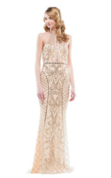 1 of 8 Colors Dress J106 Dress Gold